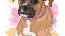 Personalized Dog Digital Print