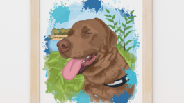 Personalized Digital Dog Portrait – Custom Pet Art